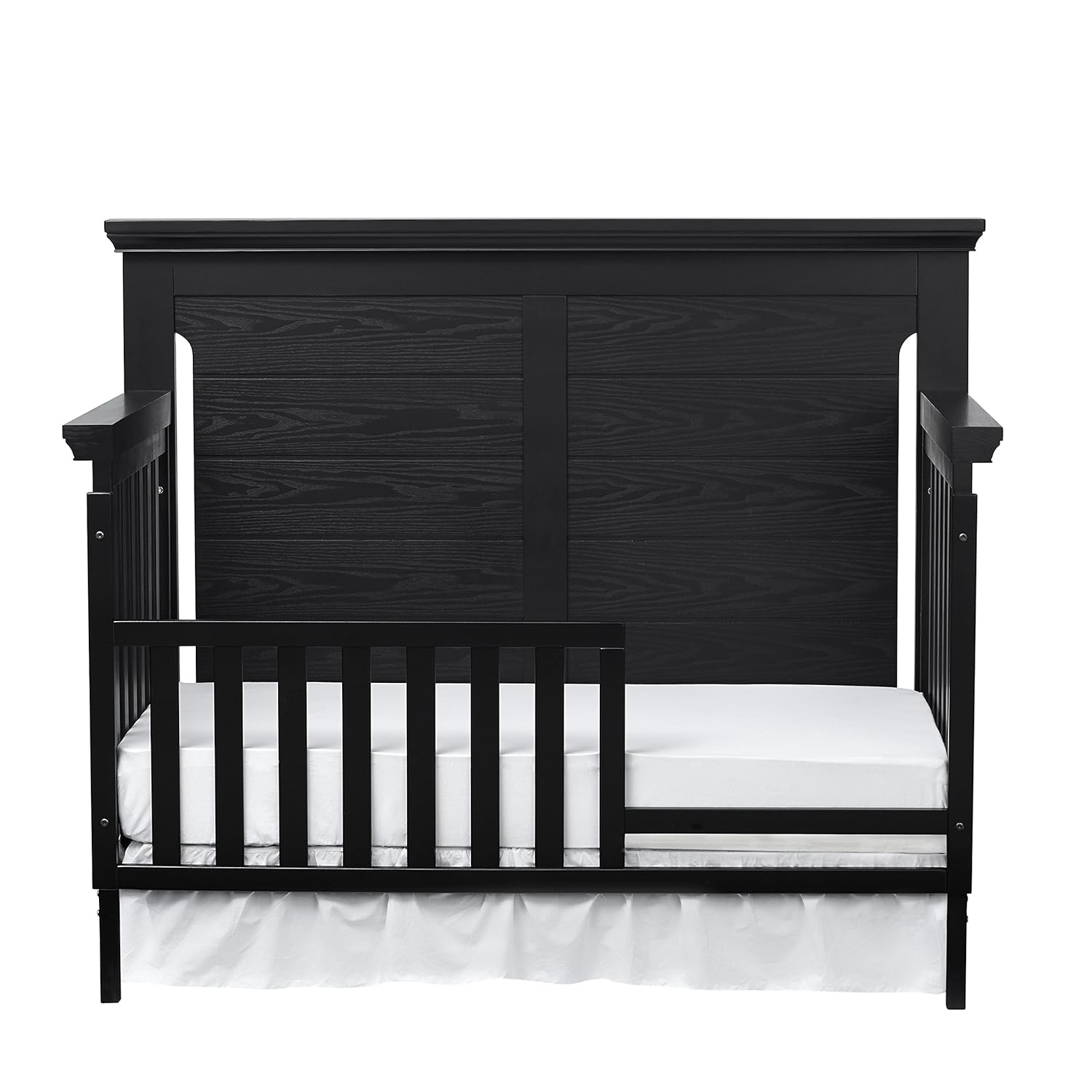 Baby Cache Overland 4 in 1 Convertible Crib in a Classic Heritage Black Finish
