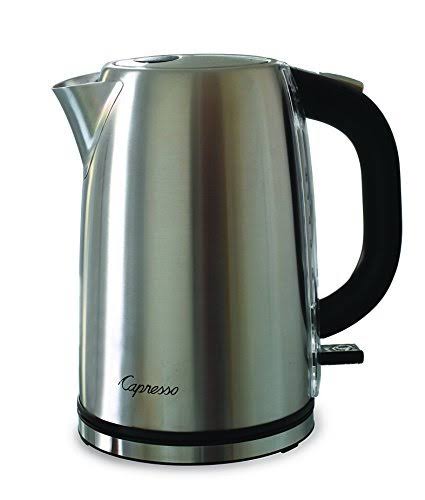 Capresso 277.05 H2O Steel Water Kettle Silver