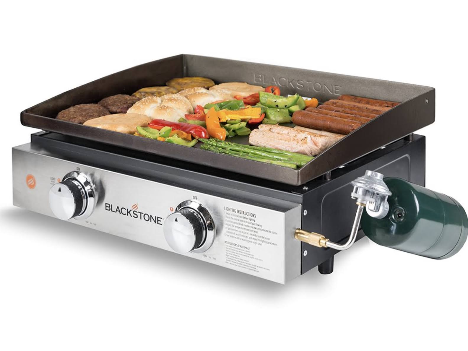 Blackstone 22x22 2-Burner Tabletop Griddle with Cover