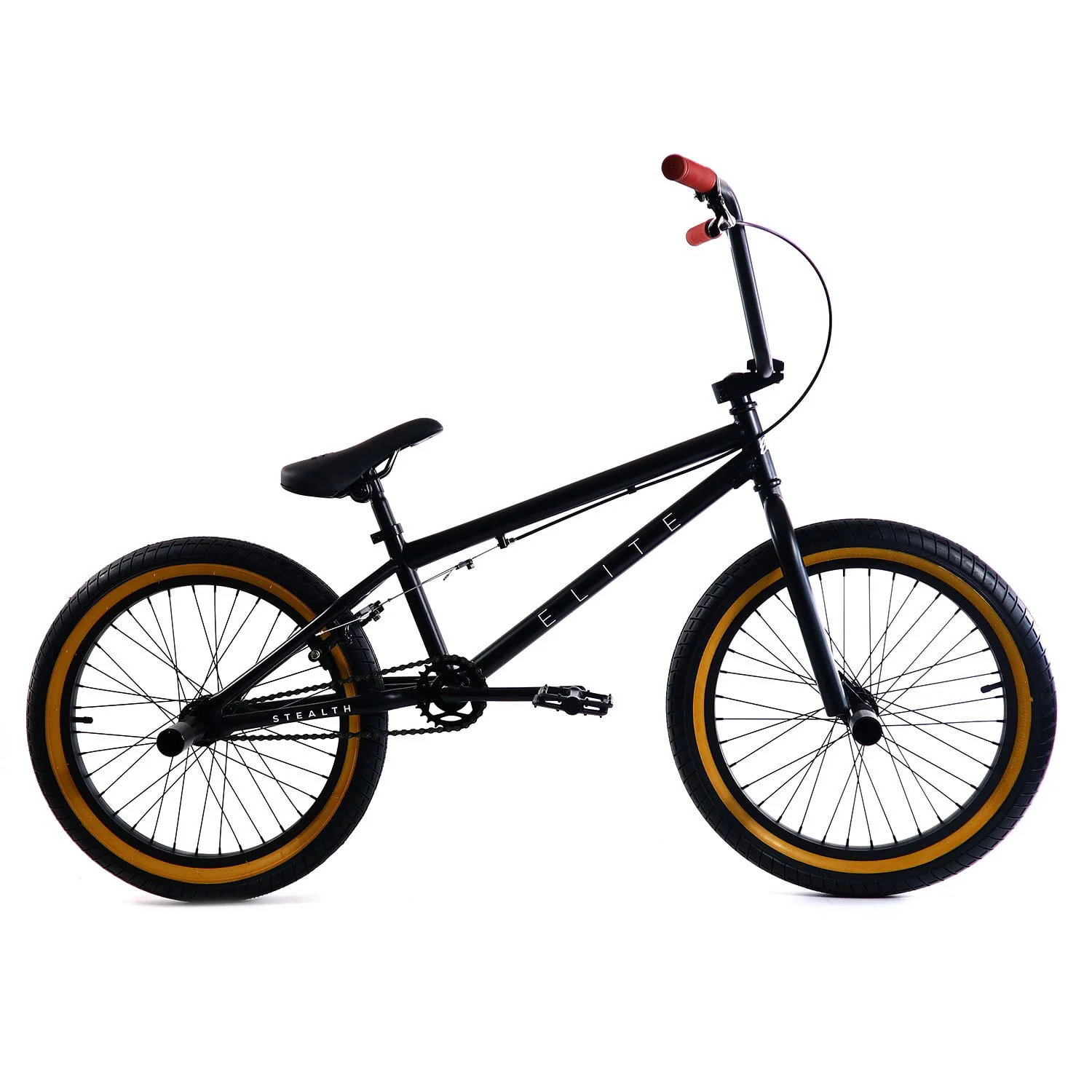 Elite 20” BMX Bicycle The Stealth Freestyle Bike New 2019 (White)