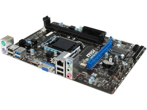 MSI - H81m-e33 - MSI H81m-e33 Desktop Motherboard - Intel Chipset - Socket H3 LGA-1150 - Micro ATX - 1 x Processor, As shown