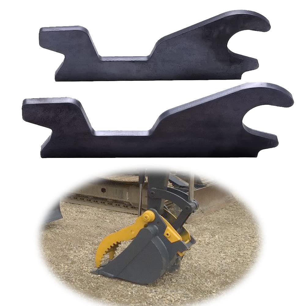 Mountainpeak ​Excavator Quick Attach Bucket Ear Attachment Fit for John Deere 50D 50G 60D 60G Pack of 2