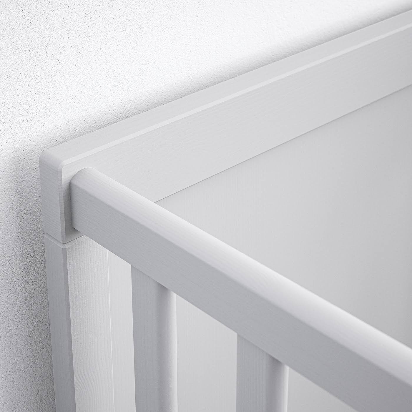 IKEA - SUNDVIK Crib, Gray, 27 1/2x52