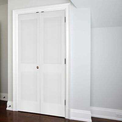 Primed 2 Panel Shaker Bi-Fold Door Trimlite - Shop Hardware Tools Online Store