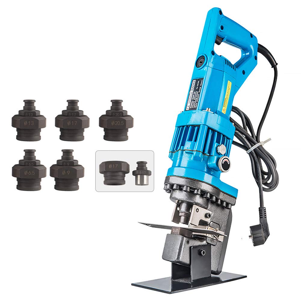 CGOLDENWALL Hydraulic Hole Puncher Electric Hydraulic Hole Punching Tool Hole Digger for Steel Plate Iron Plate Aluminum Plate CE&ROHS Certificate