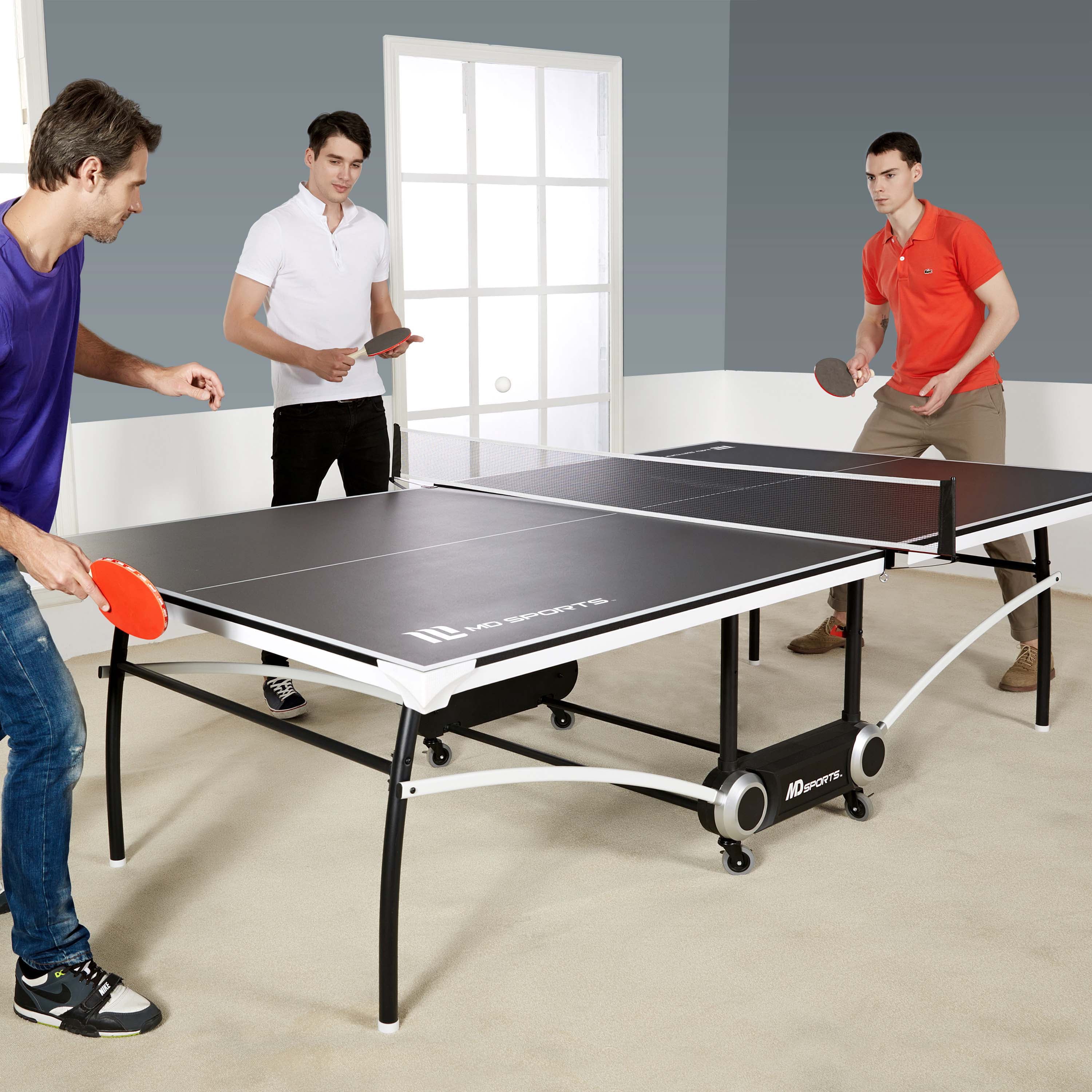 MD Sports Official Size 15mm 2-Piece Indoor Table Tennis