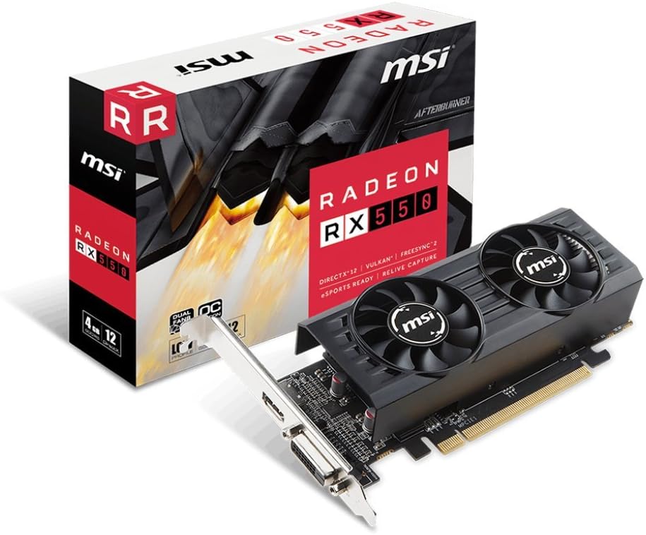 MSI Gaming Radeon RX 580 256-bit 4GB GDRR5 DirectX 12 VR Ready CFX Graphcis Card (RX 580 GAMING X 4G)