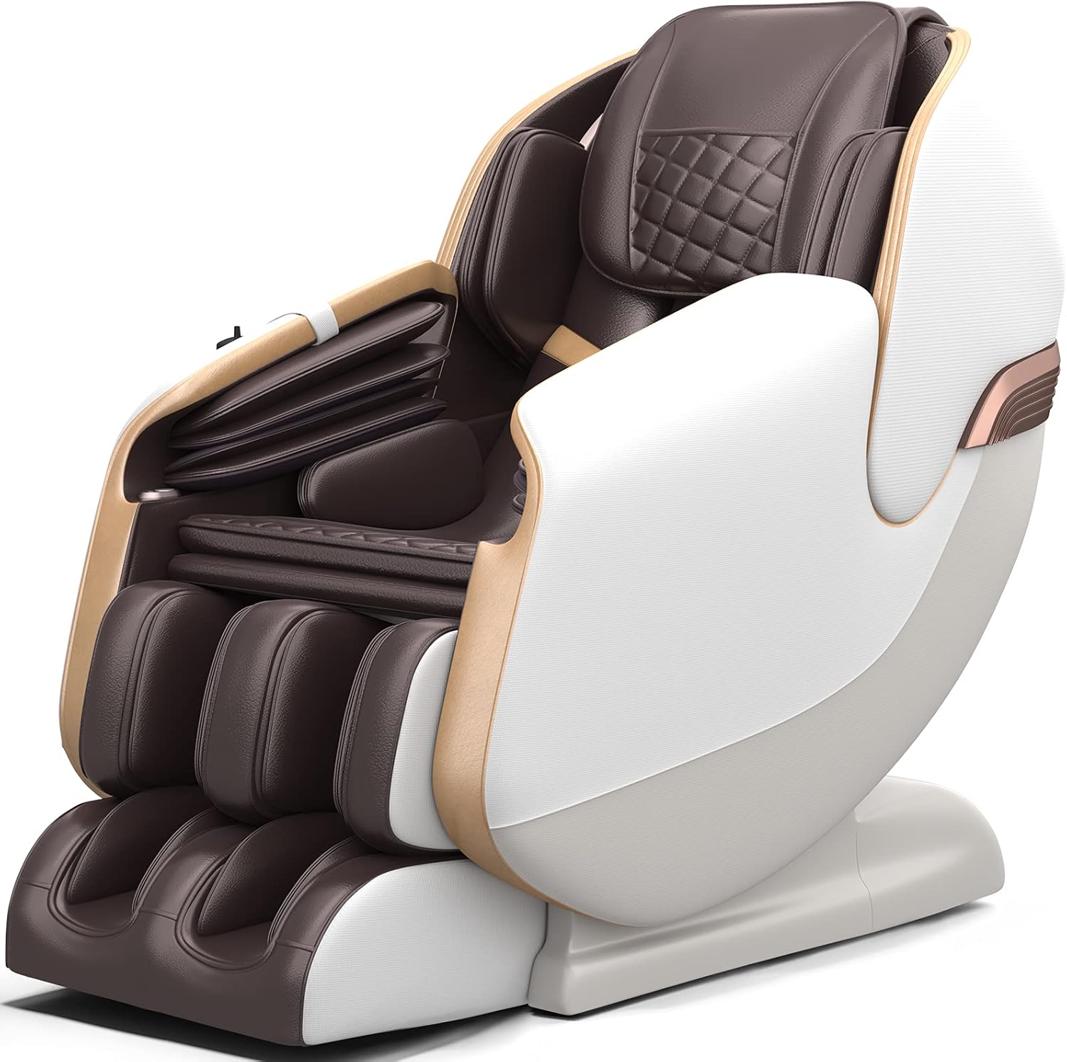 Real Relax Massage Chair, Zero Gravity SL Track Massage Chair, Full Body Shiatsu Massage Recliner with Shortcut Key Body Scan Bluetooth Heat Foot Roller, PS3100