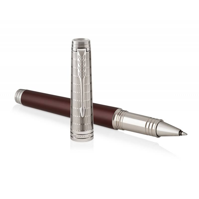Parker - Premier Custom Crimson Red Rollerball Pen