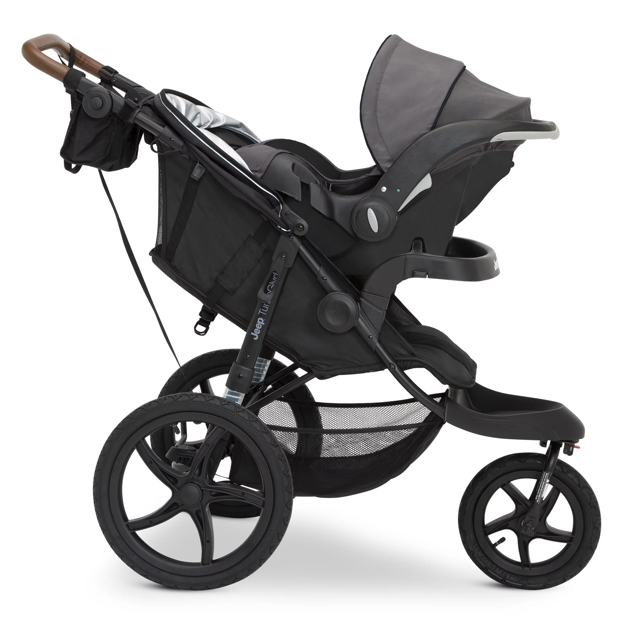 Jeep TurboGlyde Jogging Stroller by Delta Children, Black