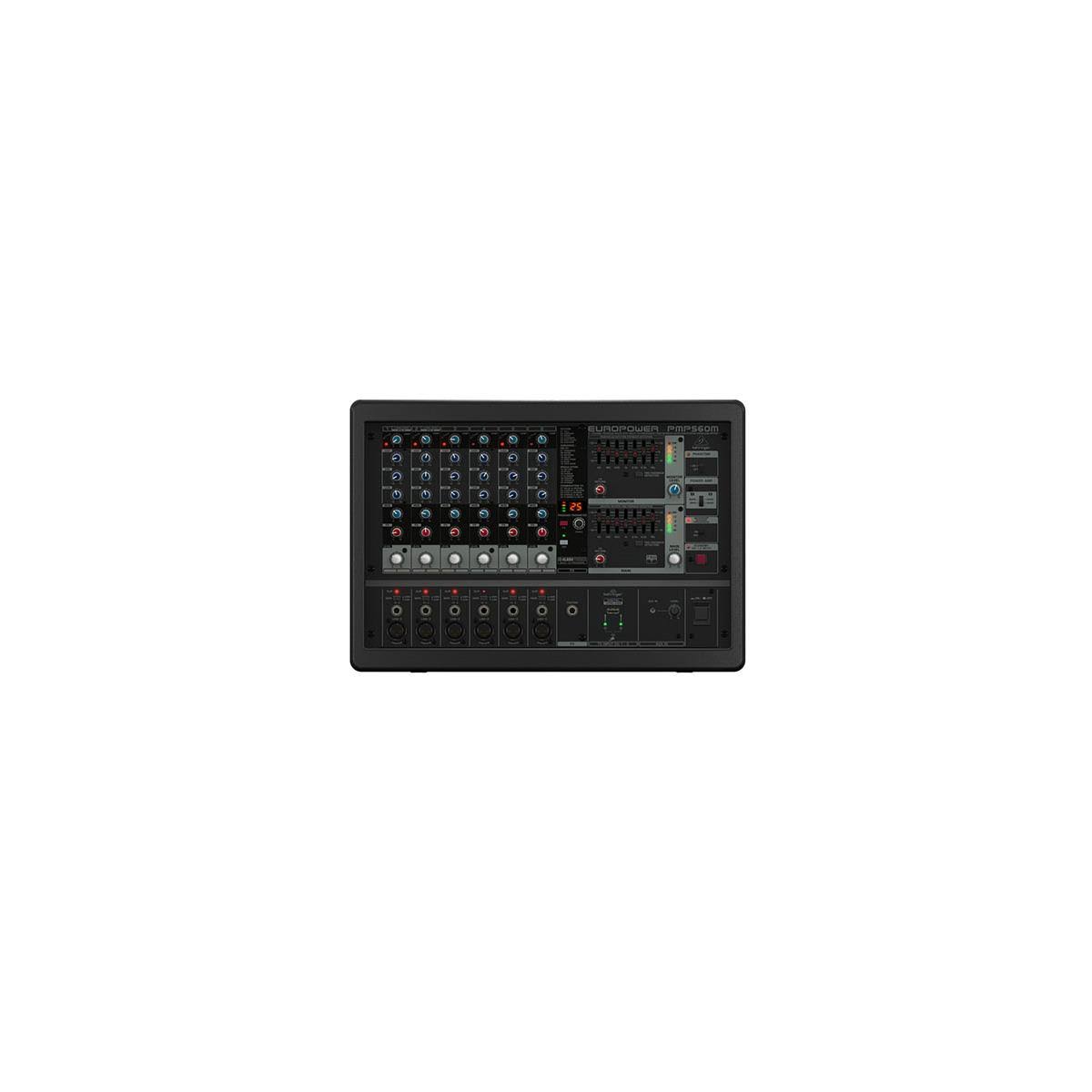 Behringer Europower PMP560M 500W 6 Channel Powered Mixer