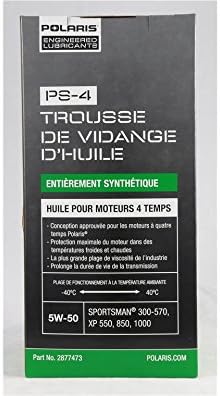 Polaris PS-4 Oil Filter Change KIT Sportsman ATV Ranger 330 400 500 550 850 Pack of 2
