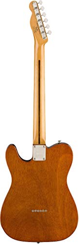 Squier Classic Vibe 70s Thinline Telecaster Electric Guitar, with 2-Year Warranty, Natural, Maple Fingerboard