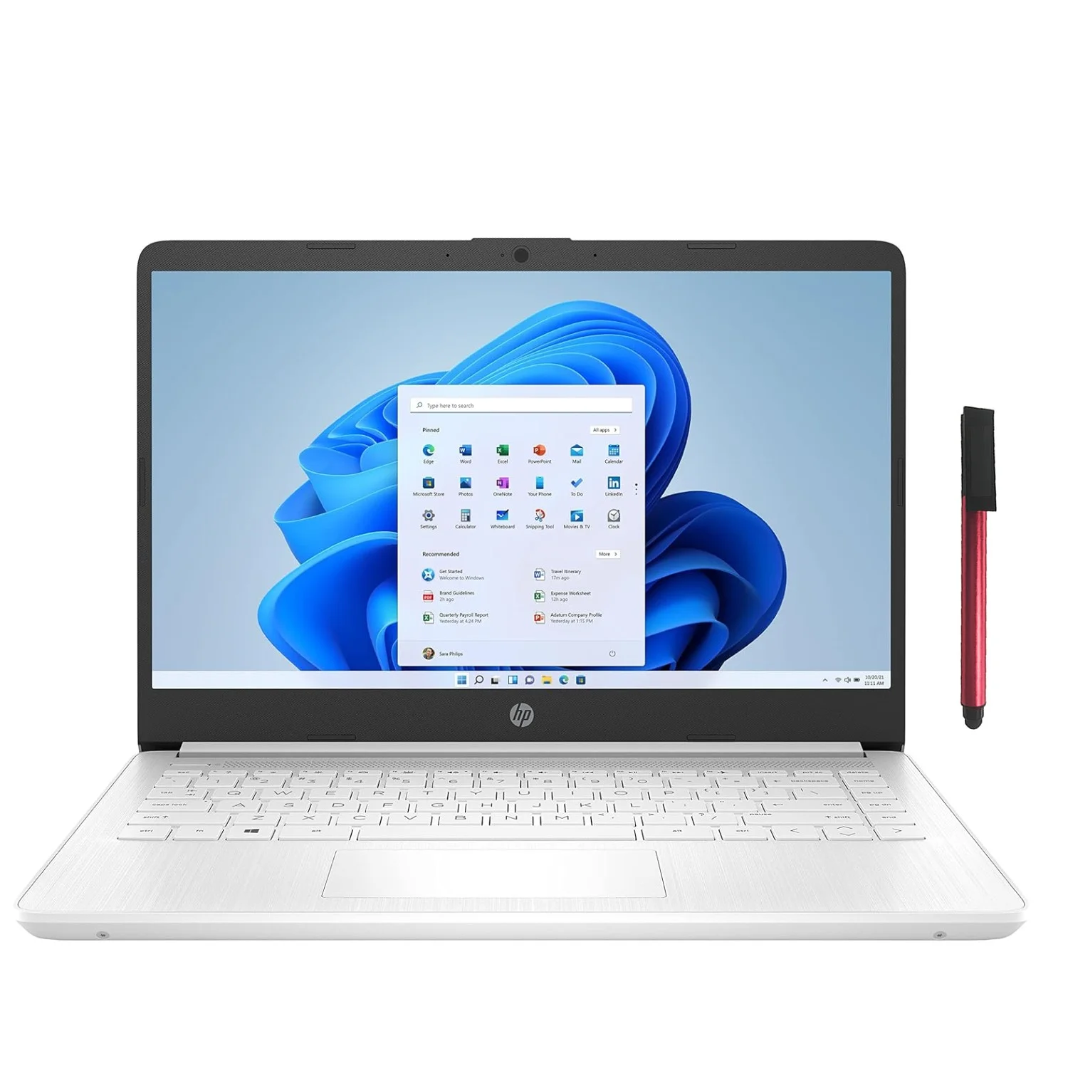 HP Stream 14 inch Laptop Intel Processor N4102 4GB RAM 64GB eMMC Pink (12-mo. Microsoft 365 included)