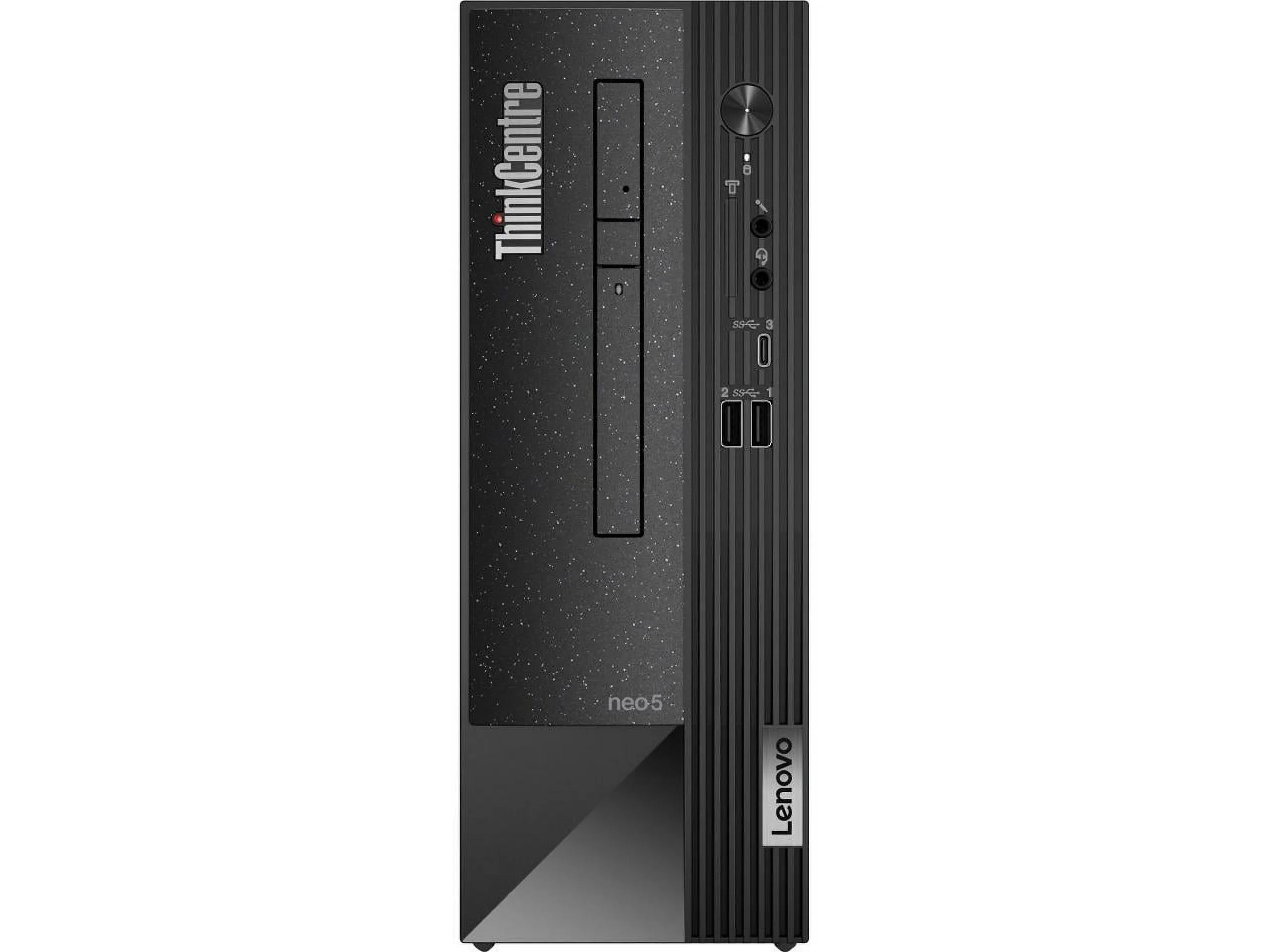 Lenovo ThinkCentre neo 50s Gen 4 12JF0002US Desktop Computer - Intel Core i5 13th Gen i5-13400 Deca-core (10 Core) 2.50 GHz - 16 GB RAM DDR4 SDRAM - 256 GB M.2 PCI Express NVMe 4.0 x4 SSD - Small F...