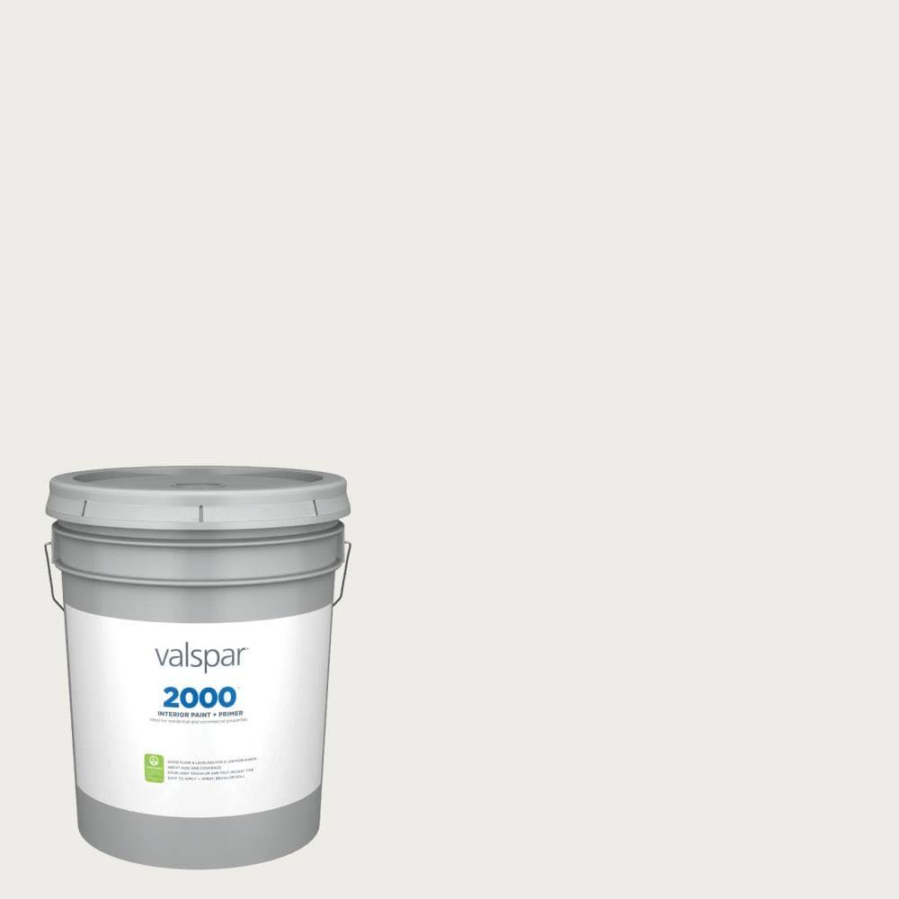 Valspar 2000 Satin Pure White Hgsw4006 Interior Paint (5-Gallon) | HGSW4006-670354