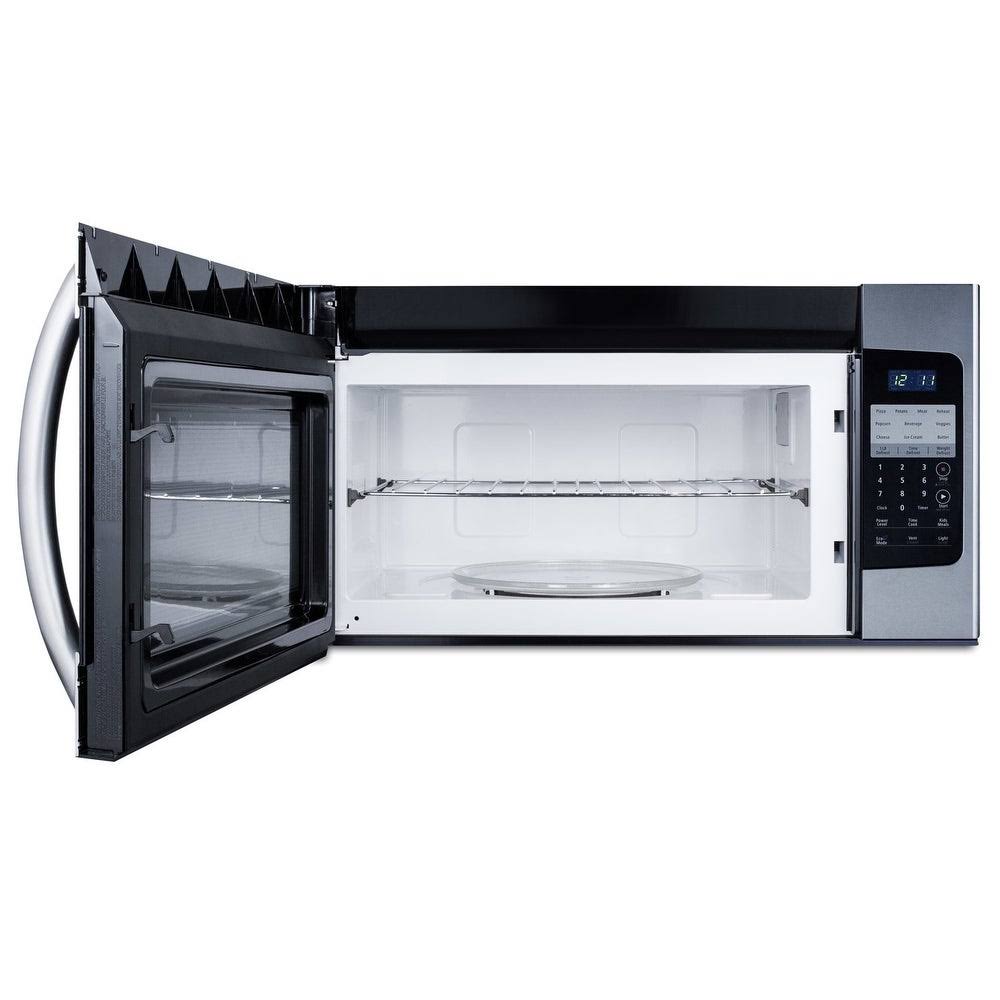 Summit 1.6 Cu. ft. Stainless Steel Over The Range Microwave-OTRSS301