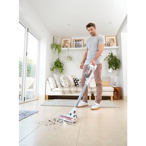 BLACK+DECKER POWERSERIES Cordless Stick Vacuum with LED Floor Lights