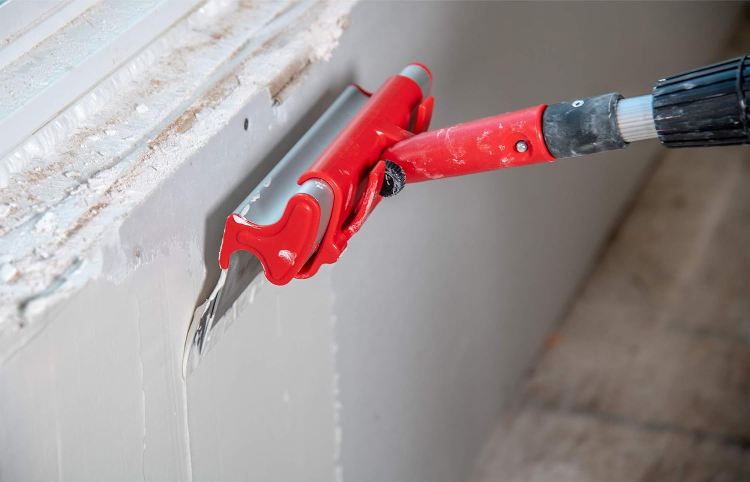 LEVEL5 14" Skimming Blade | Smoothing/Knock-Down Knife | Extruded Aluminum & European Stainless Steel Construction | High-Impact End Caps | Sheetrock Drywall Gyprock Wall-Board Plasterboard | 4-914
