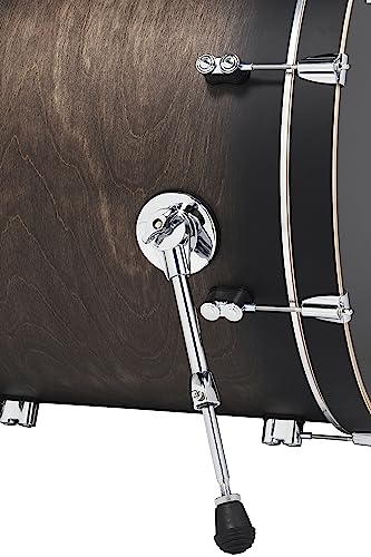 Pacific Drums & Percussion PDP Concept Maple 4-Piece Fusion, Charcoal Burst Drum Set Shell Pack (PDCM20FNSCB)