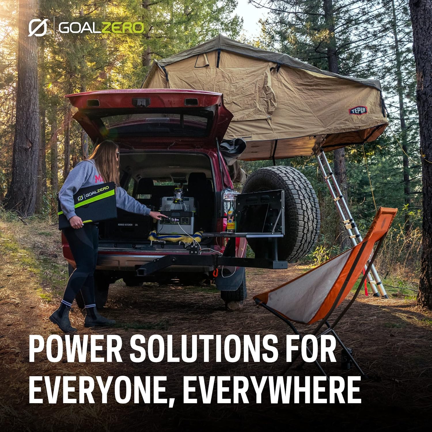Goal Zero Yeti 1000 Core Portable Power Station, 1,000 W, Solar-Powered Generator (Solar Panel Not Included), USB-A/USB-C Ports and AC Outlets, Power for Camping and Tailgating, Emergency Power