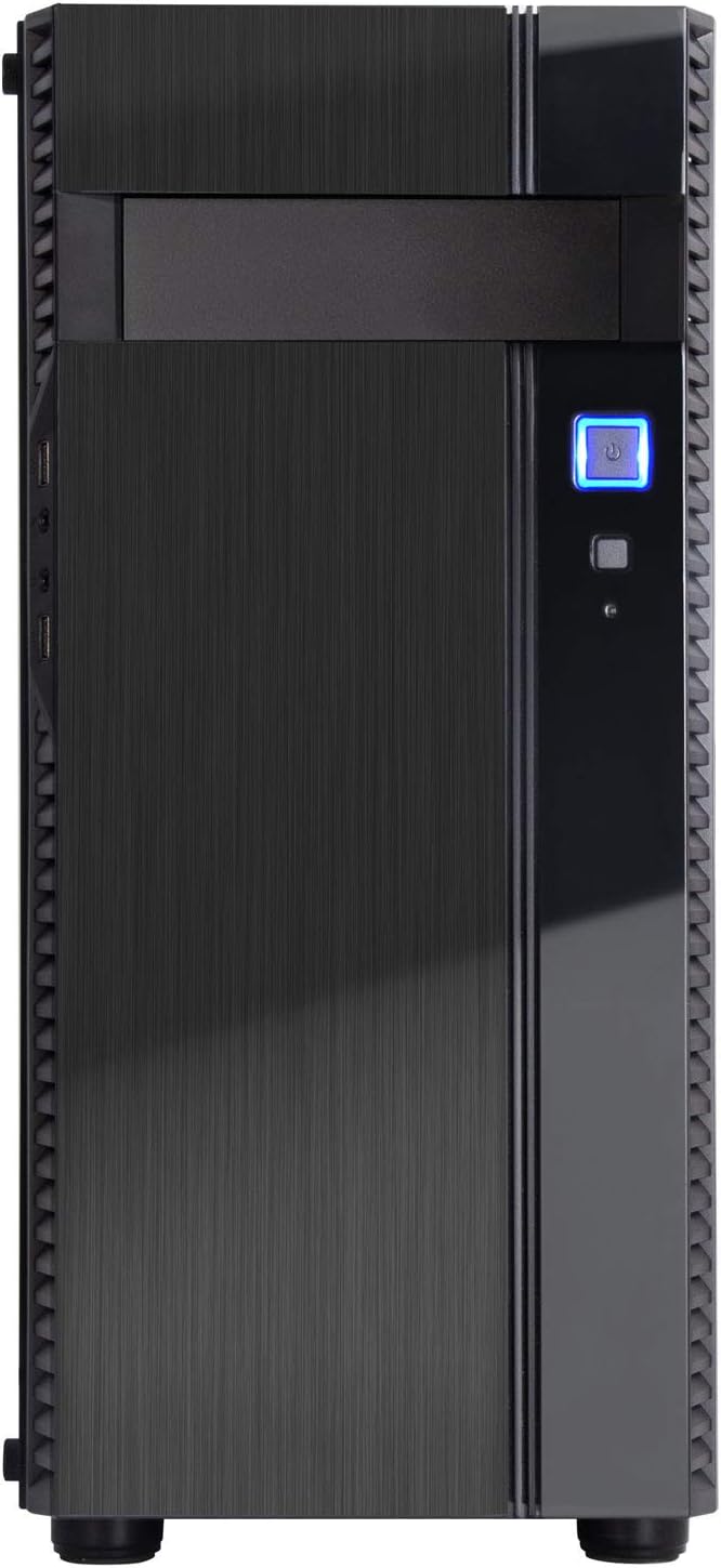 SilverStone Technology Precision Series Micro-ATX & ATX Tempered Glass Computer Case PS14B-Eg