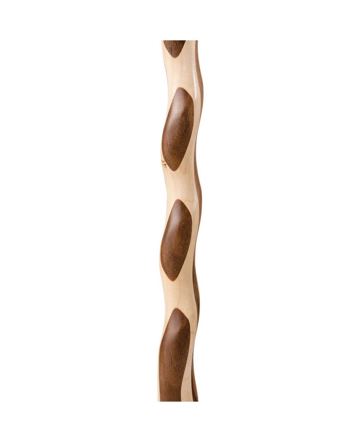 Brazos 37x22 Twisted Laminated Walnut/Maple Walking Cane