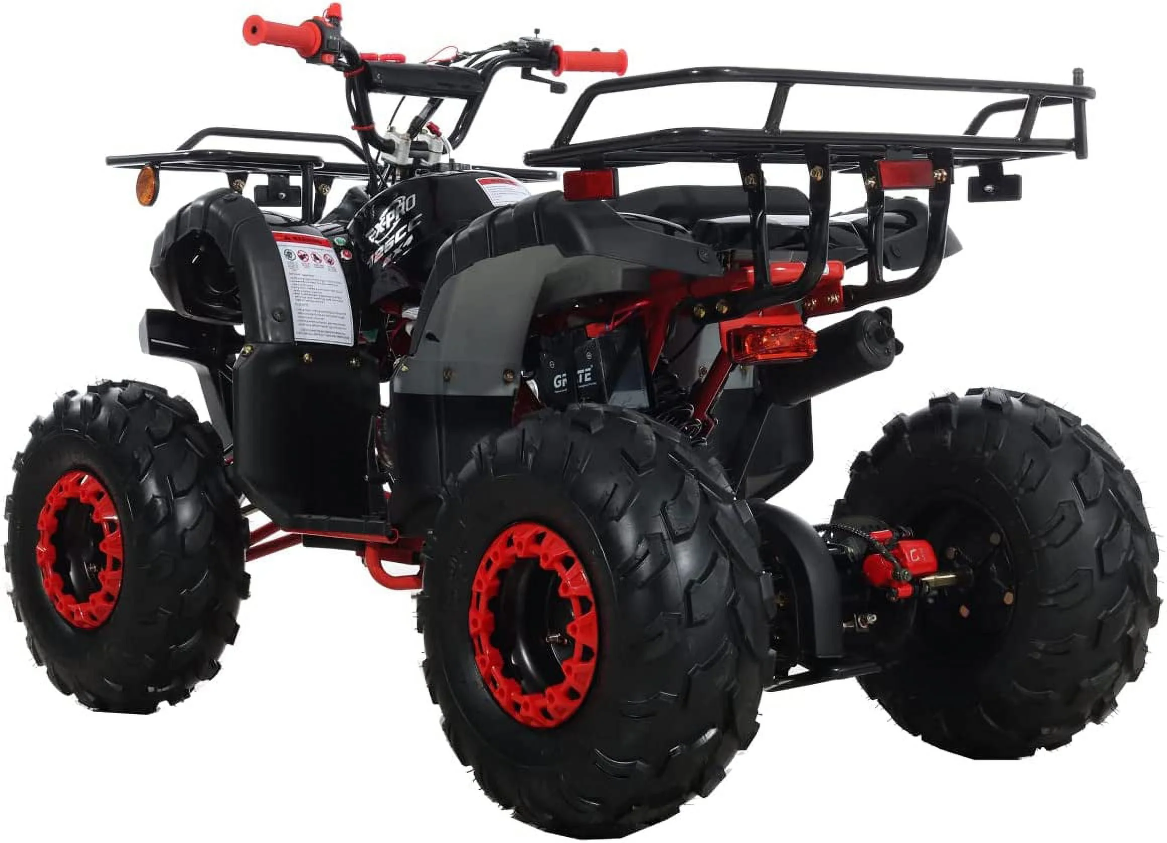 X-Pro Brand New 125cc Gas ATV, Automatic Transmission w/Reverse Remote Control Big 19/18 Tires