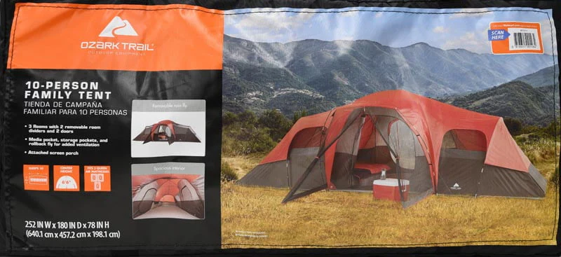 Ozark Trail 10-Person Family Camping Tent