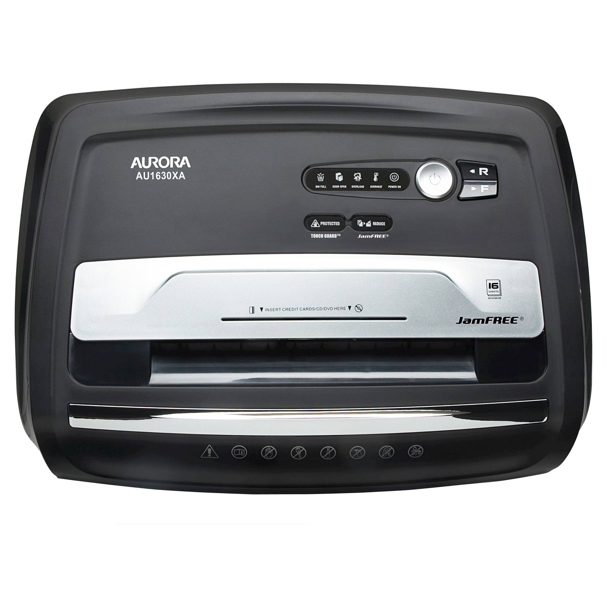 Aurora Au1630xa 16 Sheet Jam Free Cross Cut Shredder