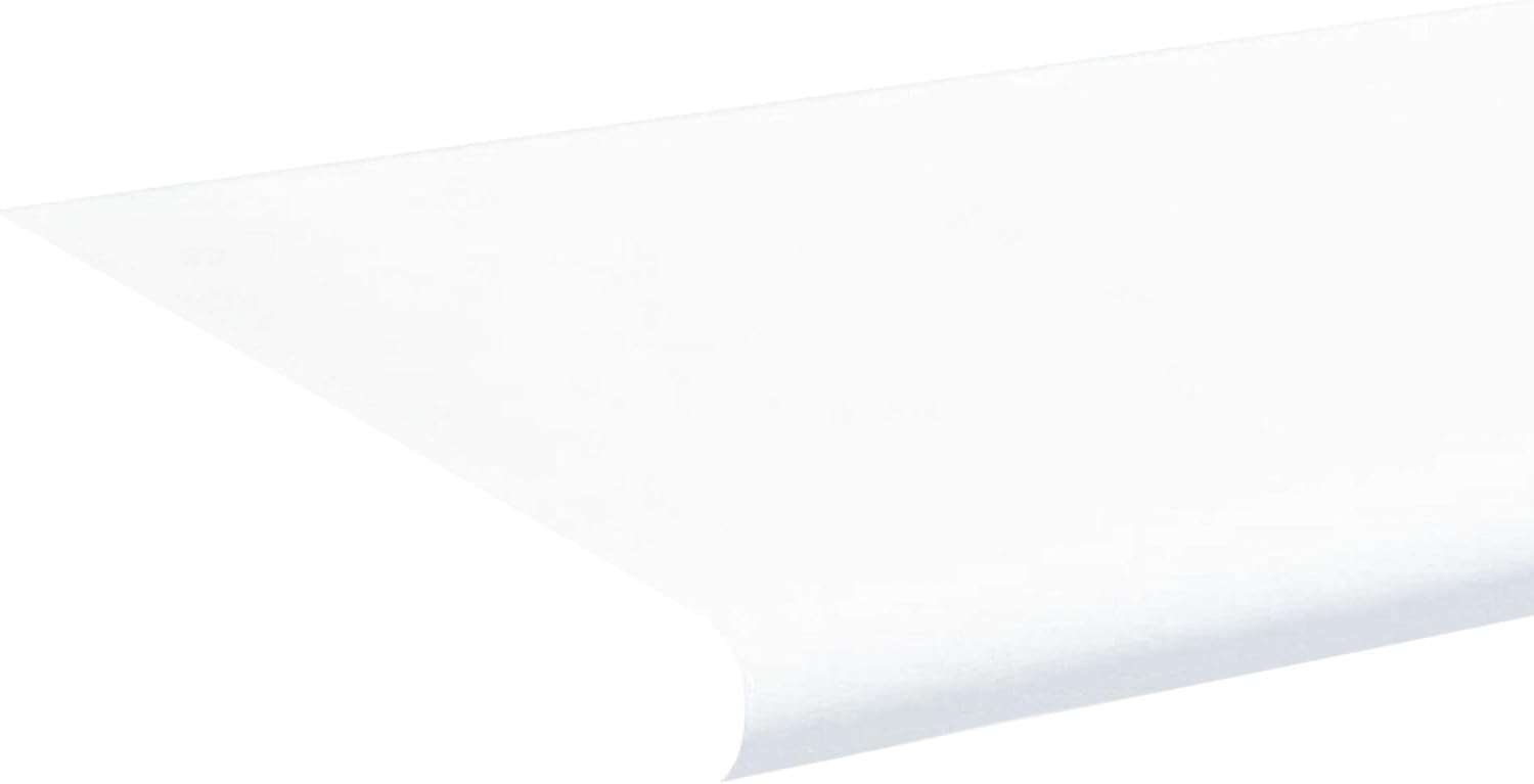 RecPro RV Slide Out Awning | RV Slide Topper | Slideout Awning | Fabric Only | 46" x 200" | White Pack of 2