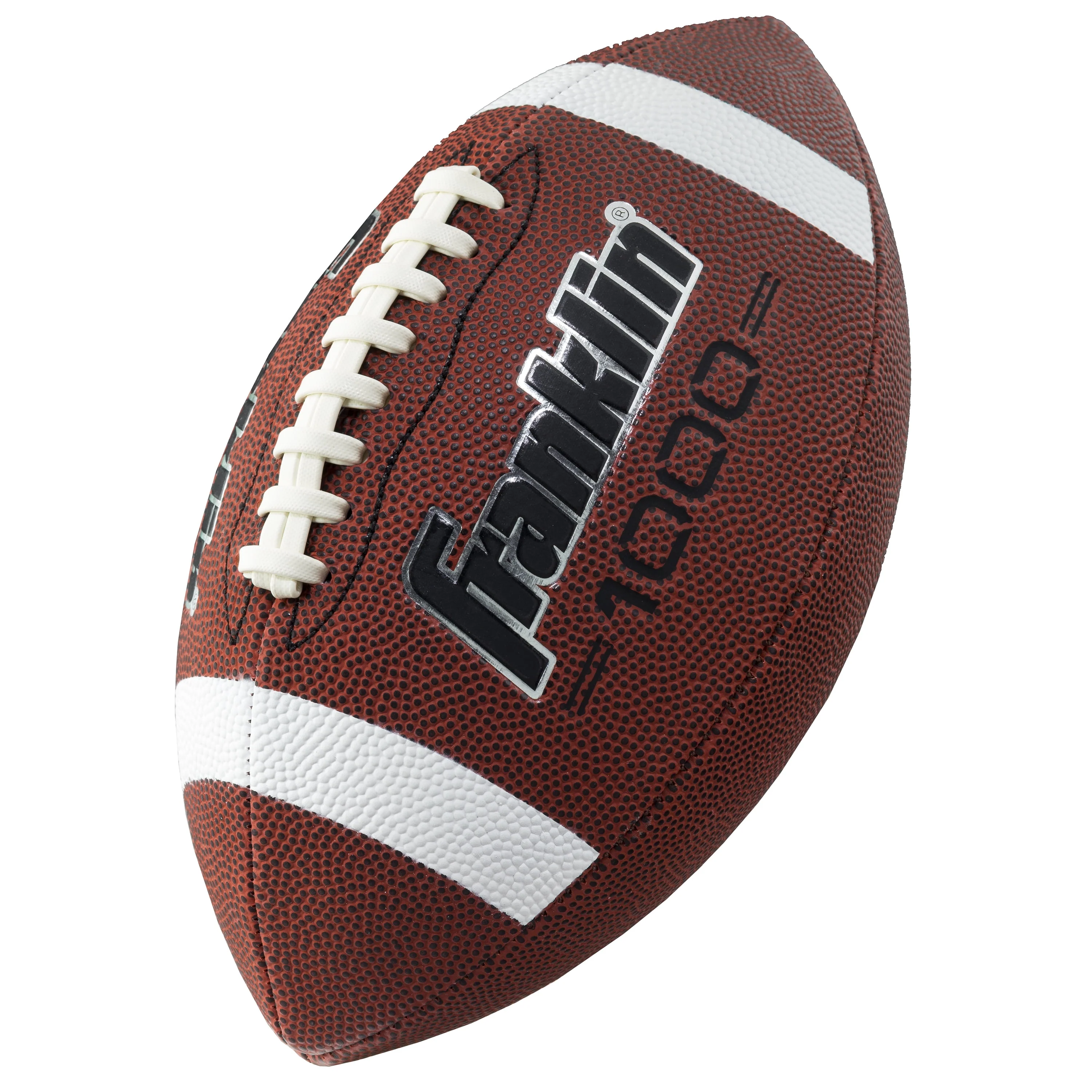 Franklin Sports Junior Footballs Team Pack - 12 Grip Rite Kids Footballs and Pump