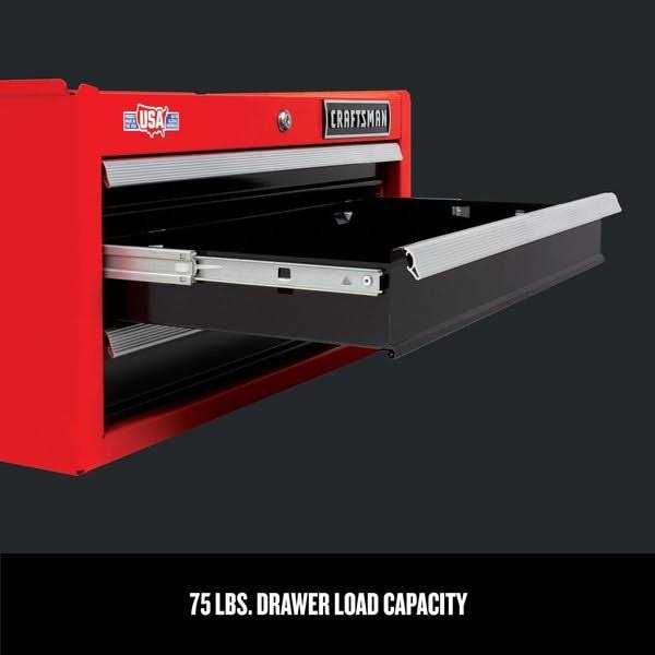 Craftsman 2000 Series 26-In W x 12.25-In H 3-Drawer Steel Tool Chest Cmst98246rb - Shop Hardware Tools Online Store