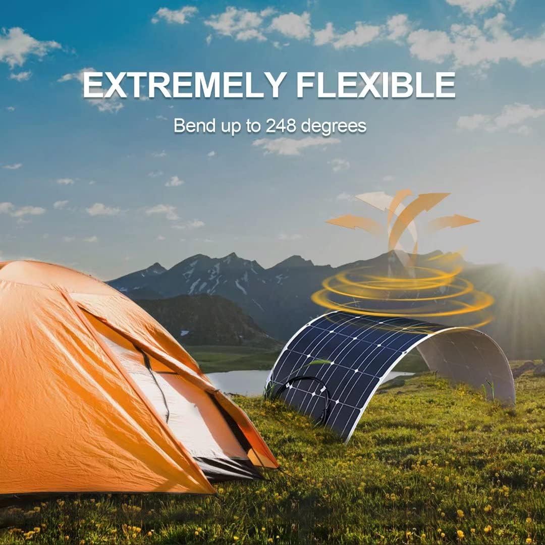 Solar Panel Kit 1200W 4X 300W Ip67 Waterproof with 40A Controller Solar Panels High-Efficiency Solar Modules Suitable for Ships, Rvs and Other Off-Grid Applications
