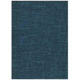 Porch & Den DeSoto Espresso Full-Size Futon Frame with Innerspring Mattress and Storage Drawers (Suede Navy), Blue