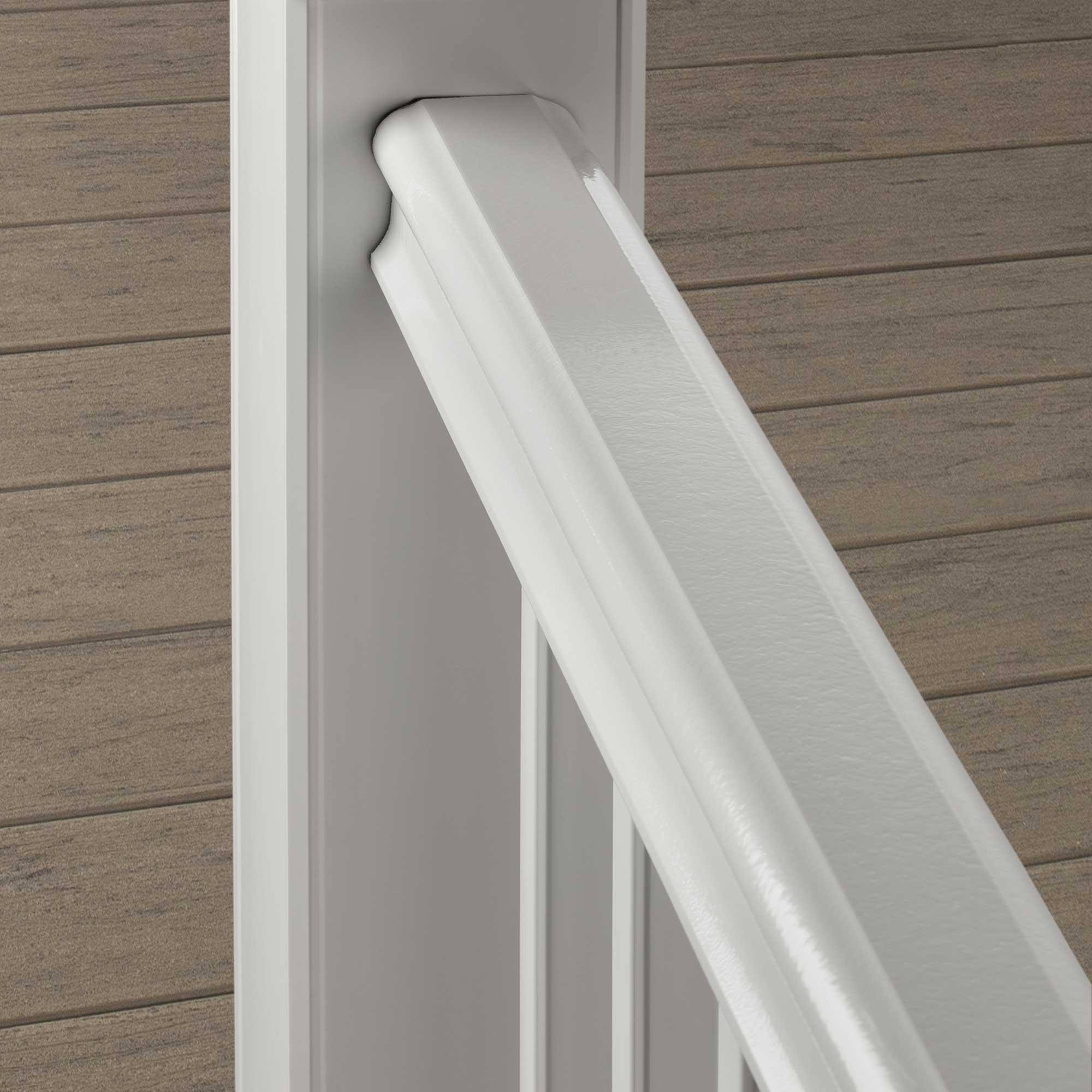 TimberTech RadianceRail Top Rail - 6 ft - White