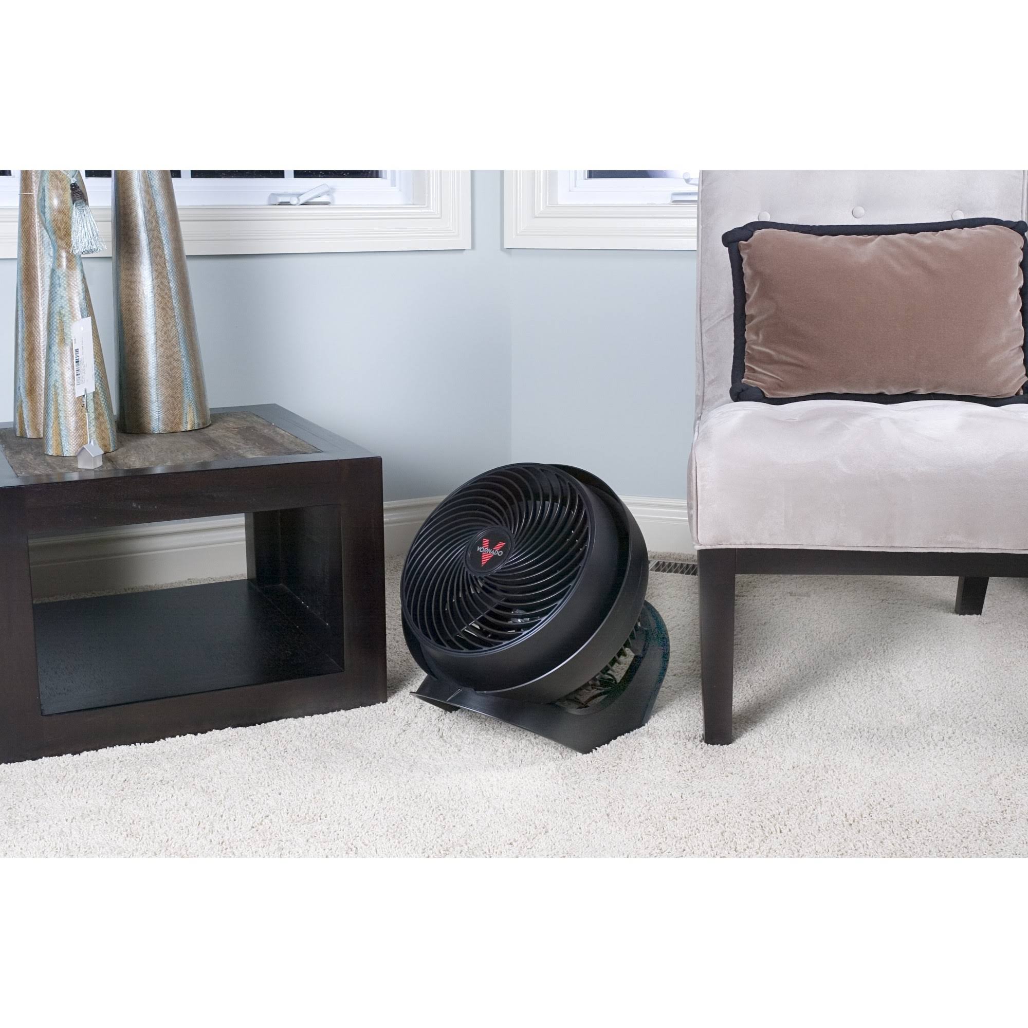 Vornado 733 Energy Smart Efficient Variable Speed Circulator Floor Fan, Black