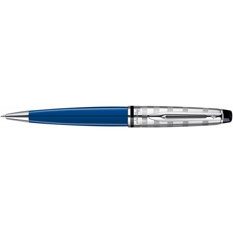 Waterman Expert Ballpoint Pen Deluxe Blue Obsession