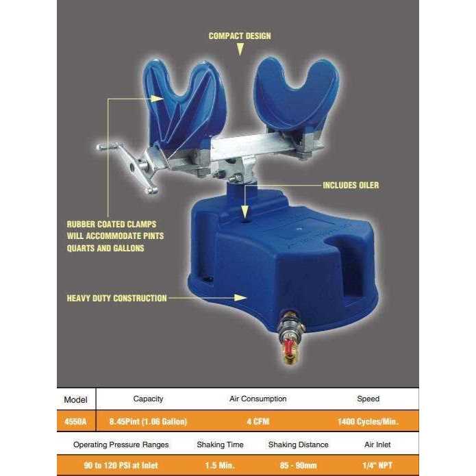 Air Operated Paint Shaker 4550A Astro Pneumatic - Shop Hardware Tools Online Store