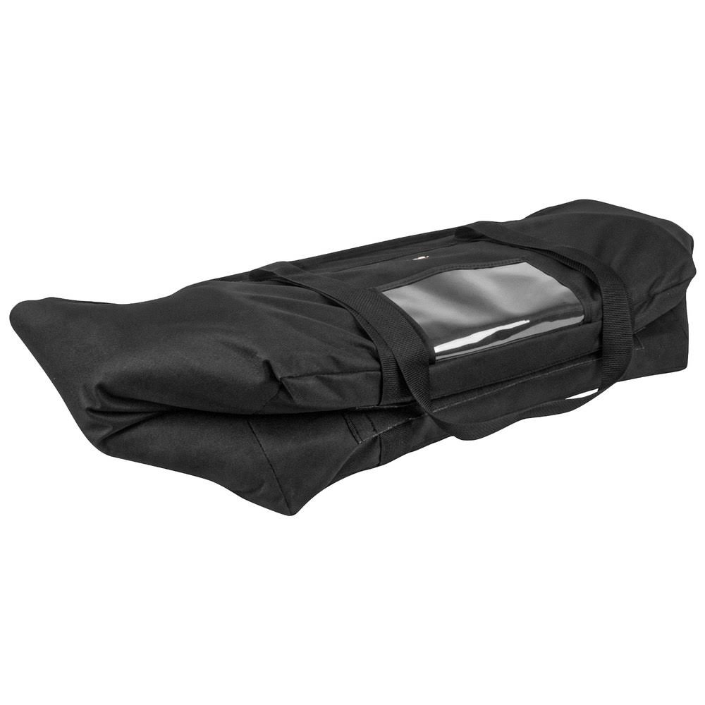 Sterno 70515 Catering Space Saver Black Extra-Large Insulated Food Carrier, 24x22 x 16x22 x 17 3/4x22 - Holds (4) Full Size Food