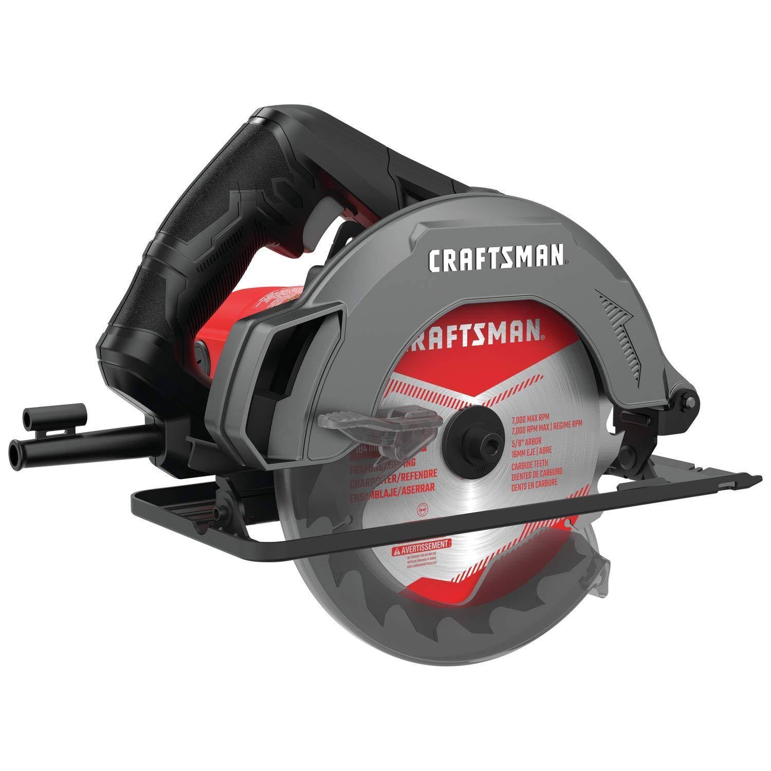 Craftsman Circular Saw, 13.9 Amp, 7-1/4 Inch
