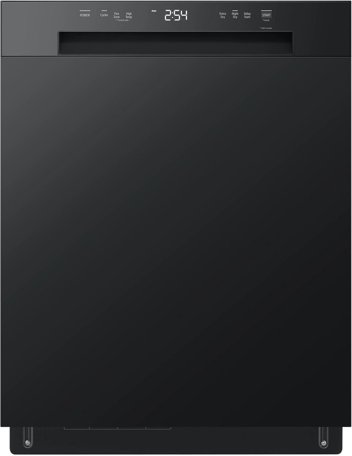 LG 24-Inch Front Control Dishwasher with SenseClean in Black - LDFC2423B