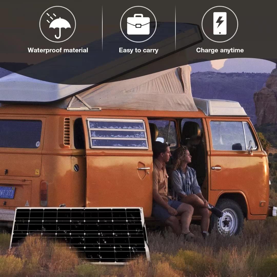 Solar Panel Kit 1200W 4X 300W Ip67 Waterproof with 40A Controller Solar Panels High-Efficiency Solar Modules Suitable for Ships, Rvs and Other Off-Grid Applications