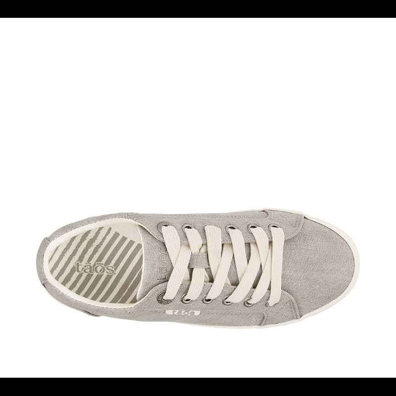 Taos Star Washed Canvas Grey (Size: 8, Width: M)