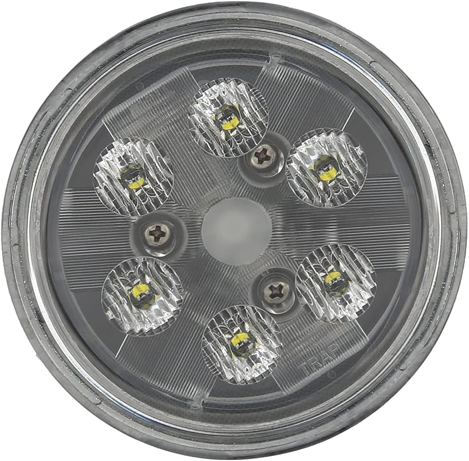 Par36 Trapezpoid 30W LED Work Light compatible with John Deere Case IH Ford New Hollan (Trapezoid Beam) Pack of 2
