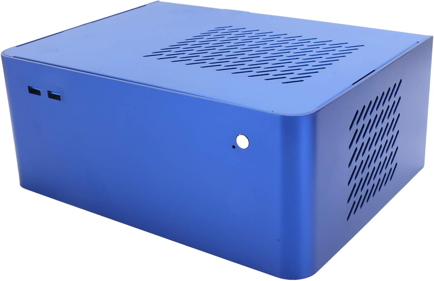 Sutinna ITX Computer Case, for ITX Motherboard Mini Computer Case for ITX HTPC Home Theater Motherboard Case Chassis Noise-Free Running Computer Chassis Pack of 2