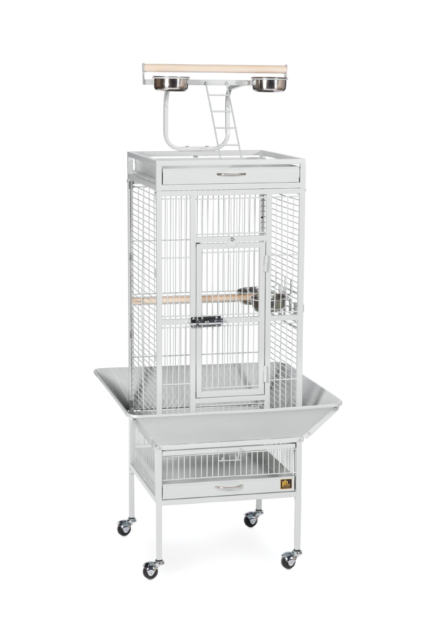 Prevue Hendryx Select Bird Cage, Wrought Iron, Pewter, S