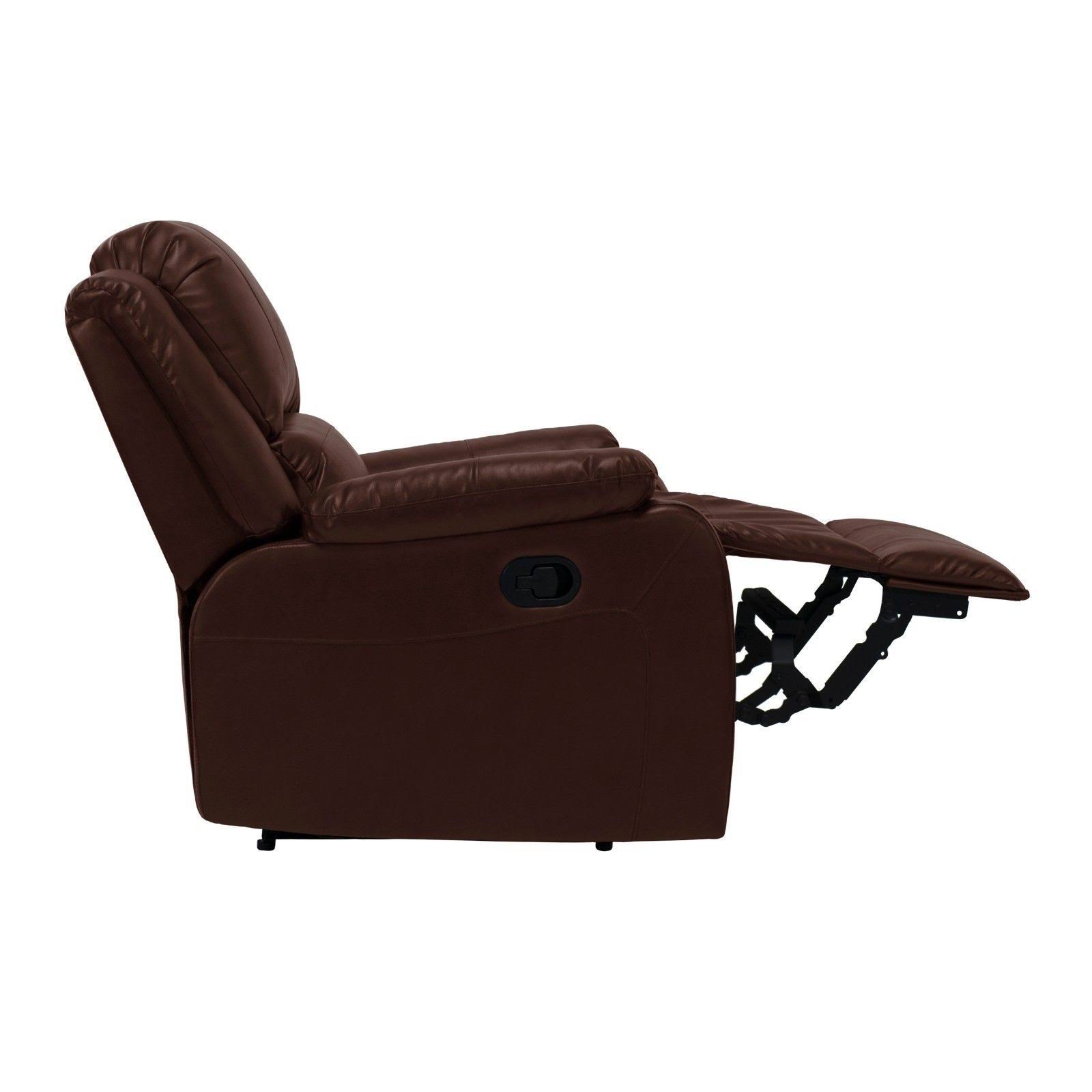 RecPro Charles 30x22 RV ZWR Zero Wall Recliner Chair Mahogany RV Furniture