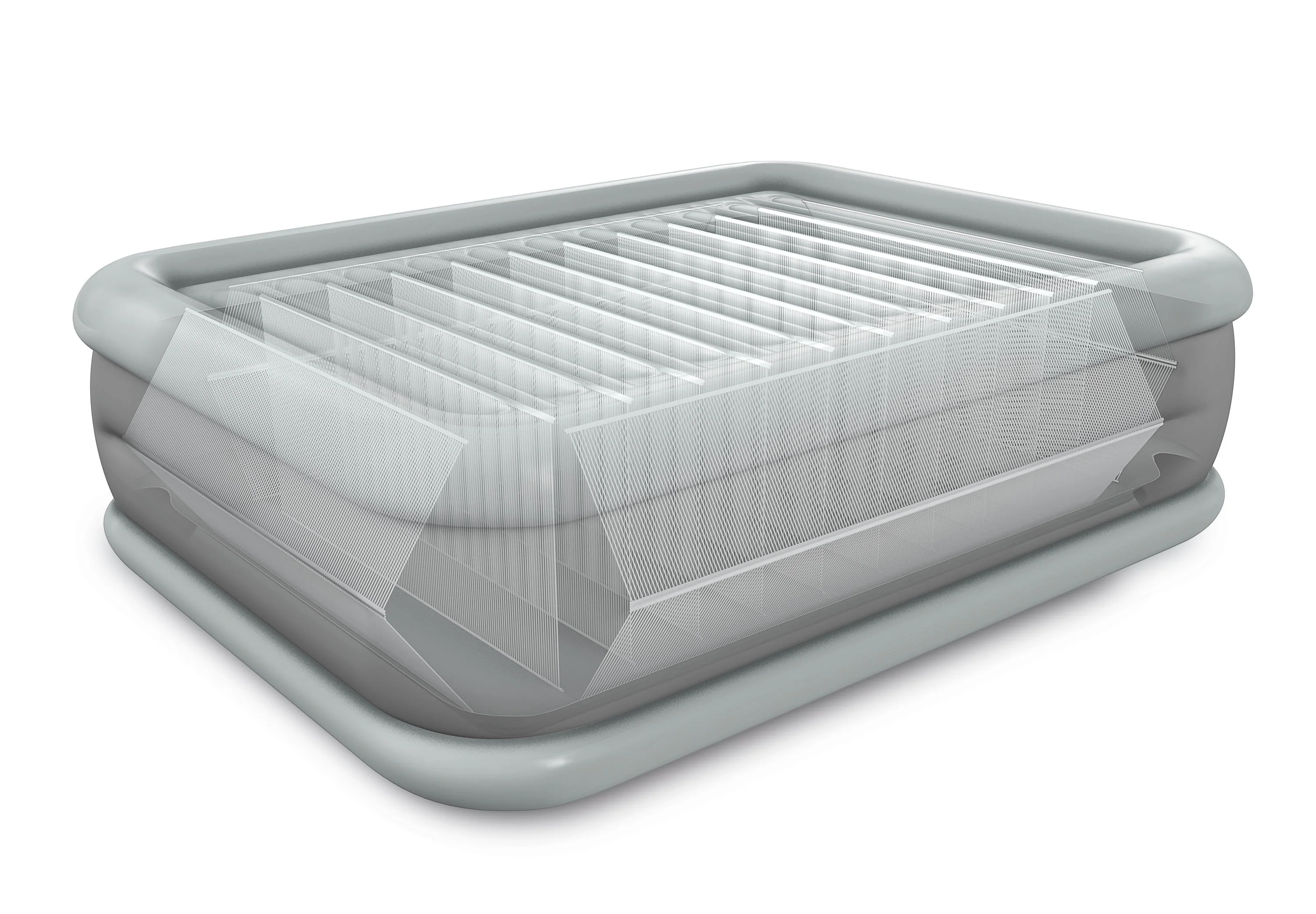 Intex 24 Dream Lux Pillow Top Dura-Beam Airbed Mattress with Internal Pump - Full