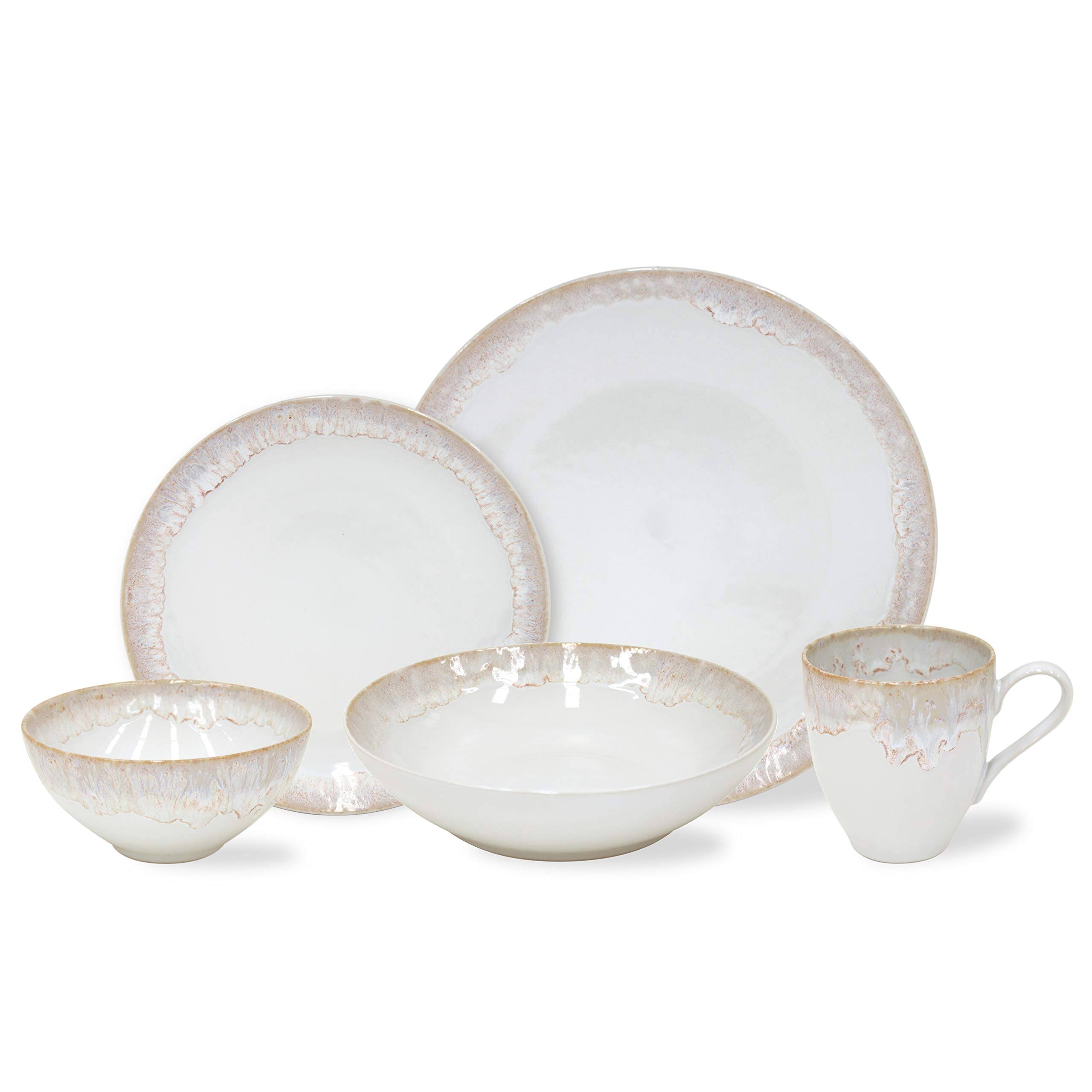 Casafina Taormina 5-Piece Place Setting, Service for 1 - White